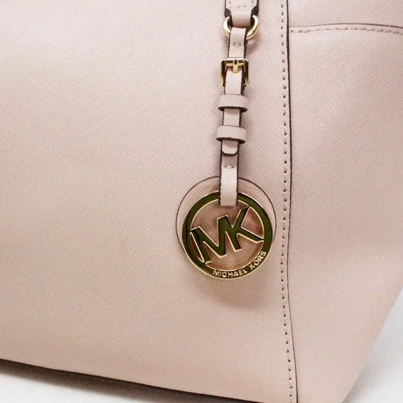 MICHAEL KORS #40067 Blush Pink Saffiano Leather Tote Bag - Picture 9 of 9